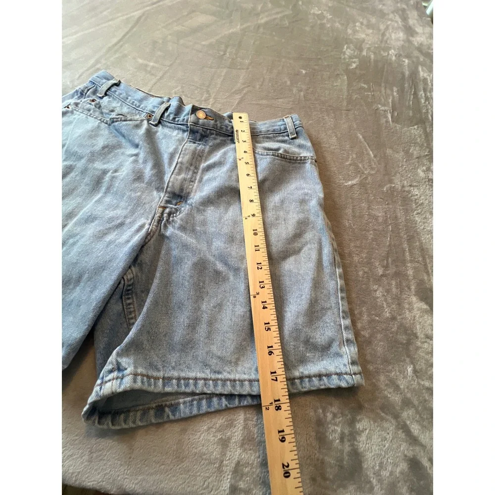 Levi's 550 Relaxed Fit Denim Shorts Mens 36 Light Wash Blue Vintage Style